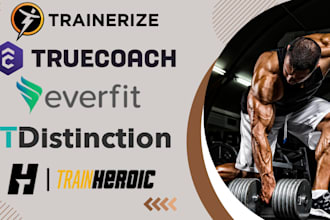 create and transfer workout program to trainerize everfit trainheroic truecoach