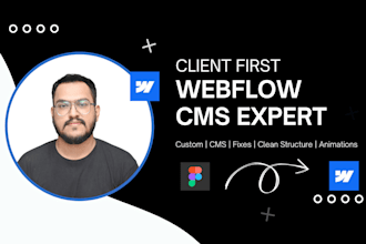 be your webflow expert for cms, clone, fixes, and figma to webflow