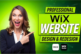 build wix website design, wix redesign, wix website development, wix ecommerce