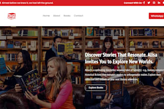 build children book website, children author website, ebook author website