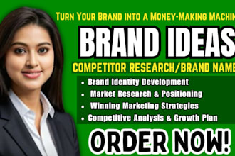 do competitor research slogan and tagline brand identification brand strategist