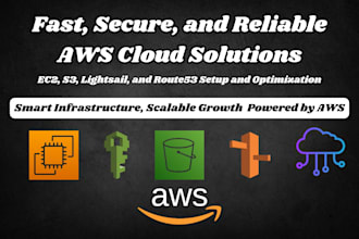 fix and configure AWS ec2, s3, lightsail, route53