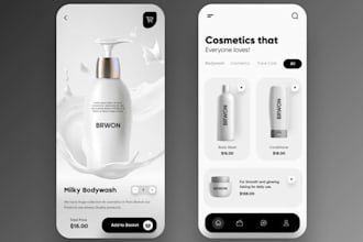 beauty product app, skincare marketplace app, subscription box app