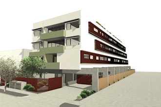 create professional 3d revit bim model