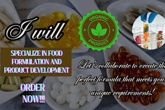 specialize in food formulation and product development