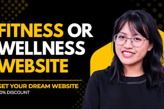 build your stunning high converting fitness or wellness website on wordpress