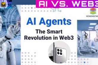 do web3 dapp ai agent community manager presentation design oculus ai game bot