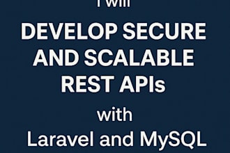 develop secure and scalable rest apis with laravel and mysql