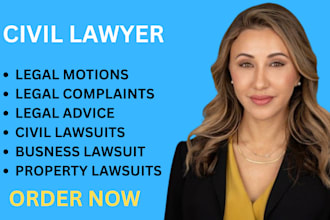 draft civil litigation motions and legal responses