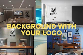 create design for google meet and zoom virtual backgrounds