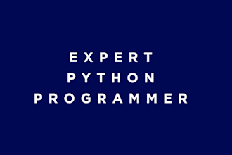 be your python programmer