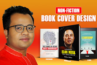 design pro non fiction book cover professionally