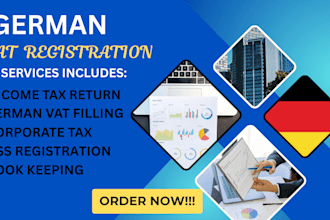provide german vat services, registration, filling