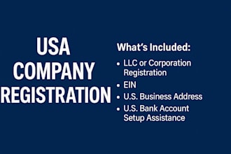 register your USA llc, ein, address and more