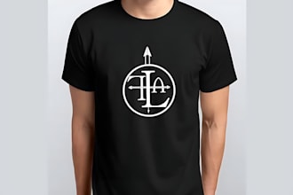 make custom typography tshirt logo or graphic t shirt design