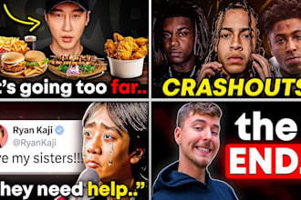 design eye catching documentary style thumbnail