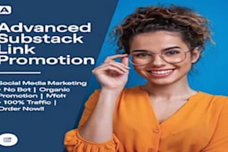 increase your organic substack promotion, with strategic marketing