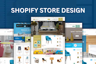 design, redesign shopify store dropshipping store, shopify banner, product store