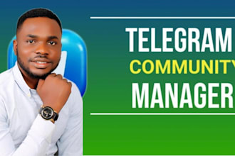 be your nft discord moderator, telegram admin, chatter