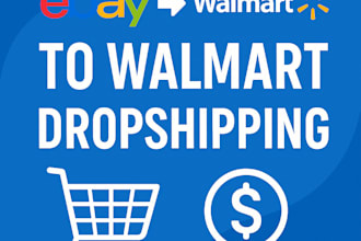 do ebay to walmart dropshipping top listings, a to z account management