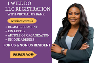 do llc formation USA including virtual bank accounts