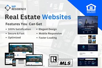 create real estate rental and investor wordpress website