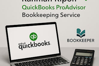 quickbooks online cleanup, reconciliation bookkeeping full services qbo