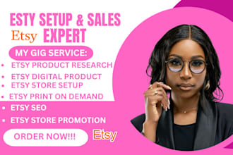 etsy shopify print on demand printify product listing woocommerces store