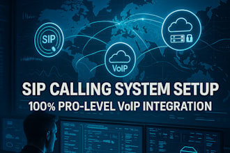 implement sip call recording system with voip, pbx or cloud integration