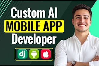develop ai mobile app, ai web app, ai saas, ai chatbot