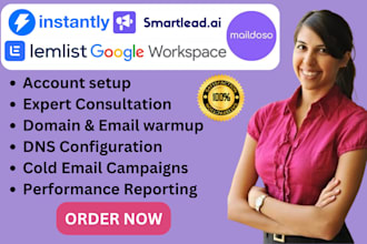 setup smartlead ai instantly ai maildoso for cold email outreach and campaigns