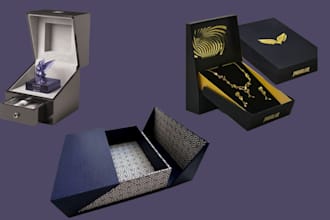 do luxury and cartoon packaging, product box design mailer box, subscription box