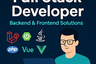 complete web solutions frontend, backend developer