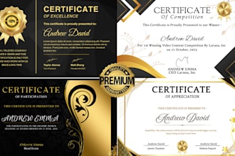 design professional certificate diploma award certificate templates in 24 hours