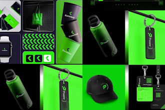 do brand style guide design and logo