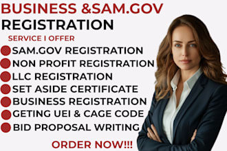 register sam gov, llc registration, get uei, ein, cage code, naics code, itin