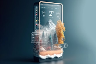 build ai weather app, ai weather forecast app, weather report app, news app