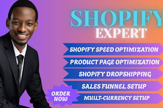 do shopify dropshipping, speed optimization, product page optimization