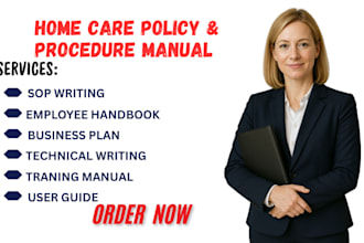 get licensed, write group home care healthcare agency policy and procedures nemt