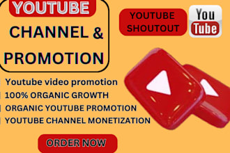promote your youtube channel organically and shoutout to targeted audience