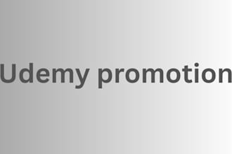 promote udemy online course, udemy course marketing, udemy course promotion
