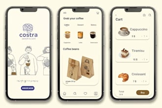 design and redesign coffee website wordpress cafe website