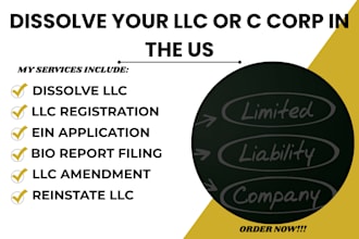 do US company registration, llc registration boi report, ein number dissolve llc
