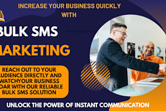 send bulk SMS marketing email blast, text message campaign, consumer leads