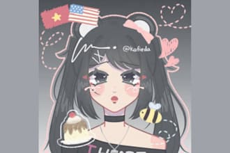 draw minecraft anime avatar roblox anime avatar, youtube pfp in cartoon or anime