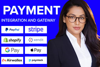 integrate shopify payment, stripe, apple pay, crypto payment gateway to website