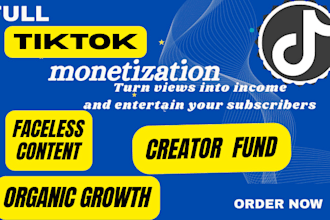 complete tiktok monetization youtube organic for creator rewards