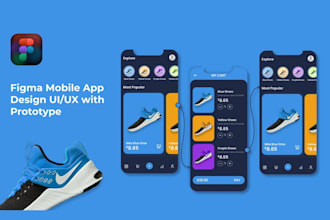 do mobile app ui ux design wireframe prototype figma mobile app design figma app