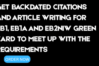backdate citations with articles writing for eb1, eb1a eb2niw