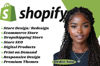 design or redesign shopify store for conversion rate optimization cro